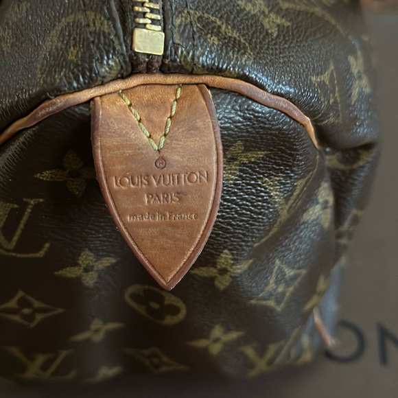 Authentic Louis Vuitton Speedy 25 Monogram Handbag - M41528 SP0095 - Picture 10 of 11